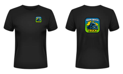 Exemplo de Camiseta Mapa